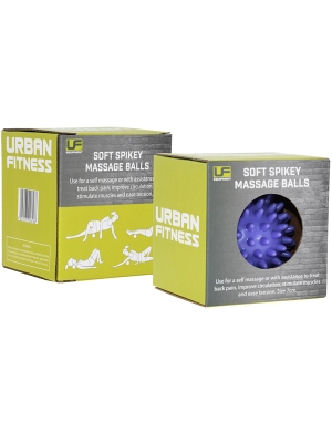 Urban Fitness Soft Spikey Massage Ball - 7cm
